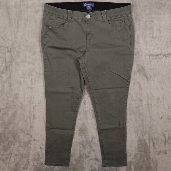 Democracy jeans Ab Solution skinny ankle women's 20W gray - Picture 1 of 11